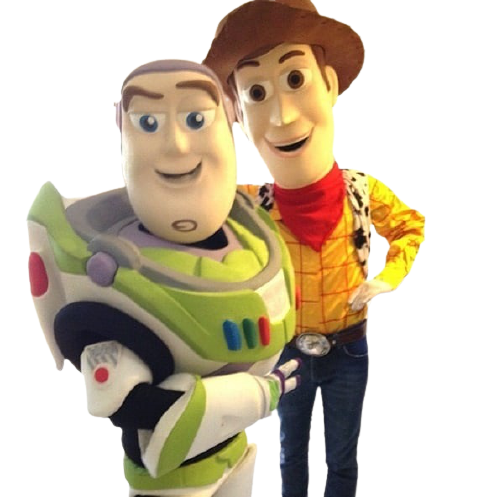 Toy Story fantasia para festas e eventos
