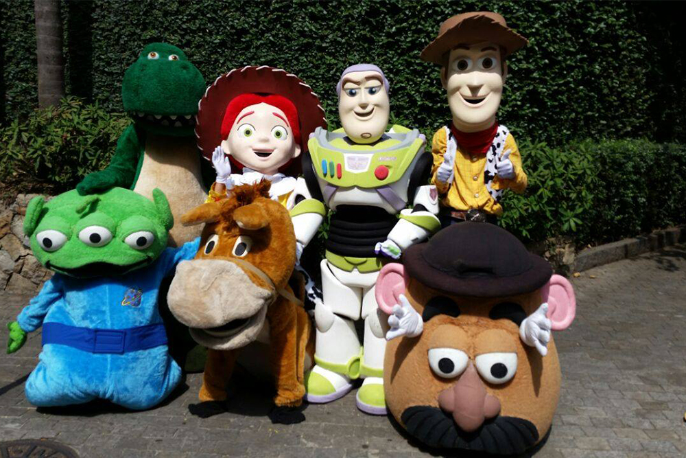 Toy Story para festas e eventos